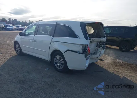 2014 Honda Odyssey Ex z USA, uszkodzony, nr VIN 5FNRL5H46EB109395